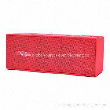 NFC Bluetooth Speaker, 5V DC Input Voltage, NFC, Handsfree, Line-in, CE, FCC, RoHS Marks